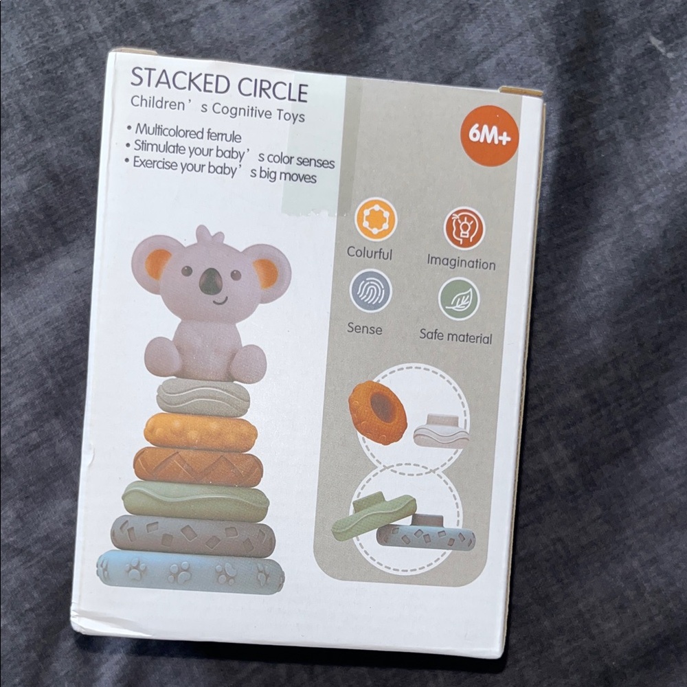 Stacked Circle Children's Cognitive Toy